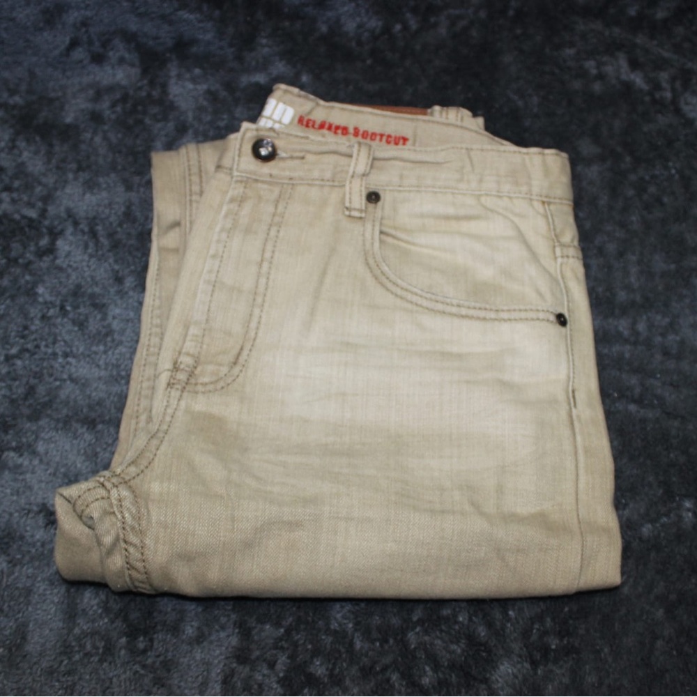 Urban Pipline Boys 18 Tan/Khaki Jeans